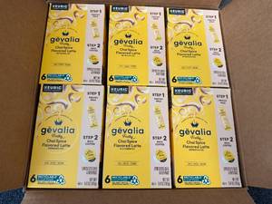 lot 229 image: 6 Packs Of Gevalia Chia Spice Mixes