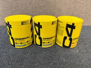 lot 258 image: 3 Containers Of C4 Original Pre Workout