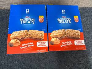 lot 137 image: 12Pk Of Chocolate Peanut Butter Rice Krispies Treats