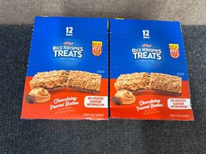 lot 140 image: 12Pk Of Chocolate Peanut Butter Rice Krispies Treats