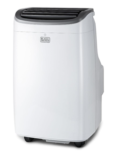 lot 53 image: BLACKDECKER 8,000 BTU Portable Air Conditioner up to 350 Sq. with Remote Control, White Model BPACT08WT (Transit Damage, See Photos)