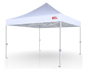 lot 201 image: MASTERCANOPY Premium Pop Up Commercial Instant Canopy Tent (10x10, White)