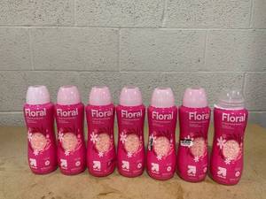 lot 117 image: LOT OF 7 up&up Floral In-Wash Scent Booster Beads (One Is Partially Used, Good Amount Remaining)