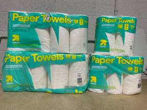 lot 305 image: LOT OF 4 up&up Paper Towels