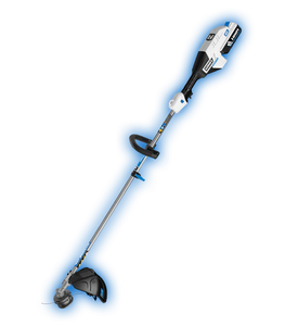 lot 13 image: HART 40V Supercharge Brushless 15 Carbon Fiber Shaft String Trimmer Kit - Attachment Capable (1) 4Ah Battery (1) Charger