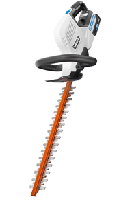 lot 31 image: HART 20-Volt Cordless Hybrid Cord Or Battery, 18-inch Hedge Trimmer Kit, (1) 2.0Ah Lithium-Ion Battery (1) Charger