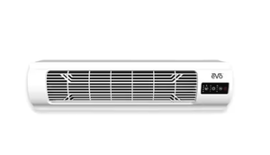 lot 66 image: Evo 25 in 4 Fan Speeds Window Fan in White with Adjustable Side Panels Model WF300