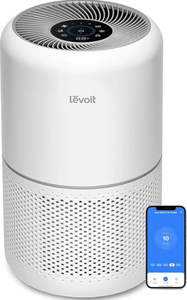 lot 71 image: Levoit Core 300S-P Smart Air Purifier For Medium Sized Rooms 219 sq ft