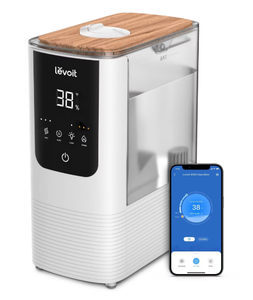 lot 82 image: Levoit 4.5L Oasis Mist Smart Humidifier Ultrasonic, Warm & Cool Mist, Bedroom Use, 300-500 sq. ft.