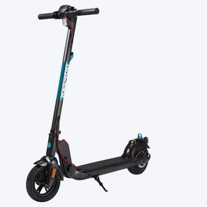 lot 87 image: GOTRAX Gotrax Apex Electric Scooter For Adults In Black (Minor Transit Damage, Battery Not Mounted, Stripped Wires, Missing Hardware, Main Parts Are There)