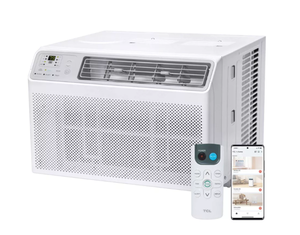 lot 88 image: TCL 8000 BTU Smart Window Air Conditioner Fan and Dehumidifier 350sqft (H8W35W) 3-Speed, 115V, 210 CFM, 6ft Cord