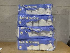 lot 139 image: LOT OF 4 up&up Soft & Strong Bath Tissue