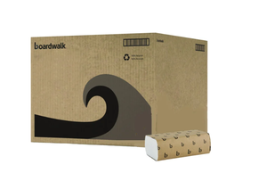 lot 168 image: Boardwalk Multifold Paper Towels (16 Packs Of 250 Sheets In Case)