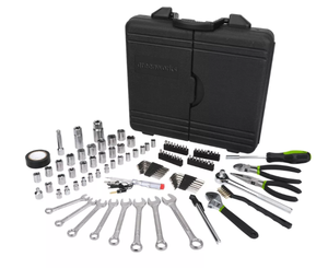 lot 169 image: Greenworks 102pc Mechanics Tool Kit