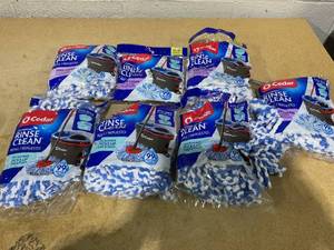 lot 238 image: LOT OF 7 O-Cedar Rinse Clean Refills (1 Per Pack)