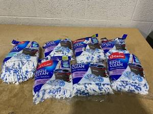 lot 239 image: LOT OF 7 O-Cedar Rinse Clean Refills (1 Per Pack)