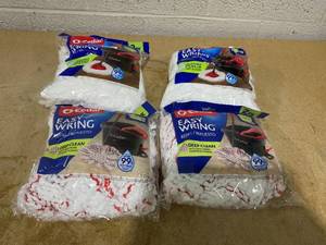 lot 245 image: LOT OF 4 O-Cedar Easy Wring Refills (2 Per Pack)