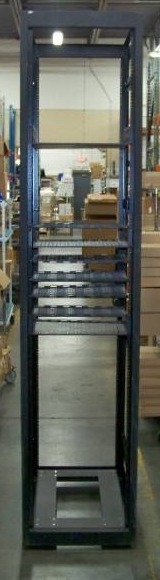 lot 90 image: Middle Atlantic VMRK-54-36 EXTRA TALL  54-Space Rack Unit Audio Video Equipment Rack $2,900 Online