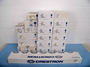 lot 81 image: LARGE Crestron Lot - MANY Items new in Original Boxes