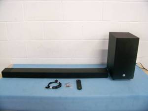lot 58 image: JBL Cinema SB595 3.1.2 Ch Soundbar with True Dolby Atmos and Wireless Subwoofer - in Original Box