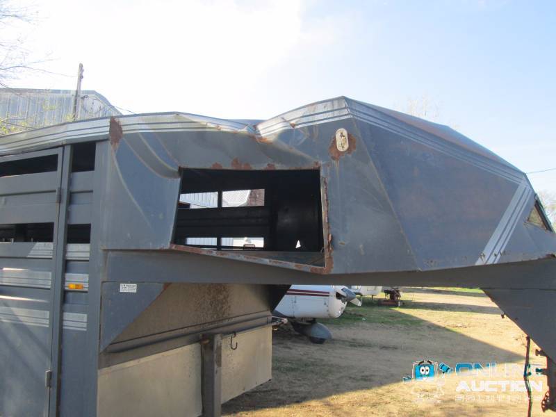 Salvaged Stock Trailer
