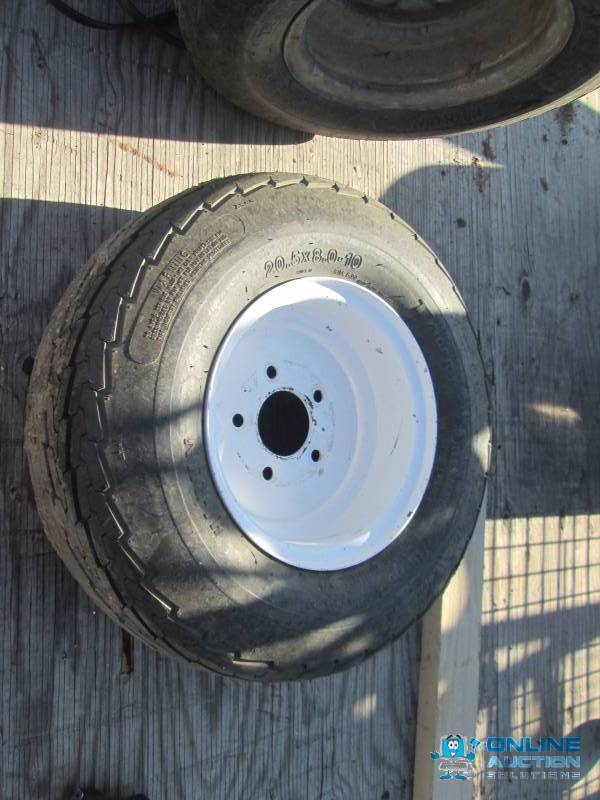 2 Snowmobile Trailer Tires