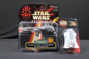 lot 30 image: Star Wars Episode I Flash Cannon Accessory Set Electronic with Super-Bright Light & Glue Stick 70023