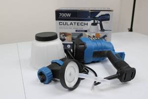 lot 46 image: CULATECH CL023 HVLP Electric Spray Gun - 700W, 110V60Hz, 1200 ml Capacity