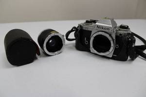 lot 67 image: Nikon FG 35mm Camera Body with Pentax-K Lens (Made in Japan)