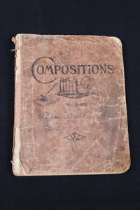 lot 128 image: No. H-696 Composition Notebook - 1923 Food Recipes
