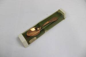 lot 135 image: U.S. Air Force Solid Copper Spoon - Made in USA by American Craftsmen