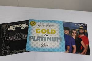 lot 160 image: Alabama Vinyl Records (Lot of 3)