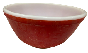 lot 26 image: Single Primary Red Pyrex Nesting Bowl