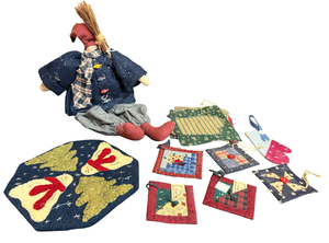 lot 75 image: Country Crafty Winter DecorOrnaments