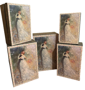 lot 45 image: Set of 5 Bobs Boxes The Dance Nesting Boxes