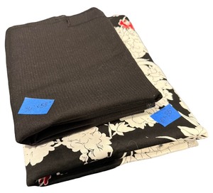 lot 22A image: High Quality Fabric - Black & White Pieces