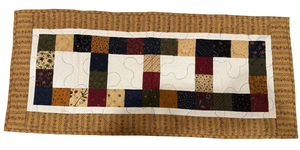 lot 108 image: Patchwork Table Runner