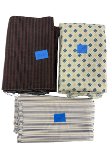 lot 50A image: Three Large Pieces of High Quality Fabrics
