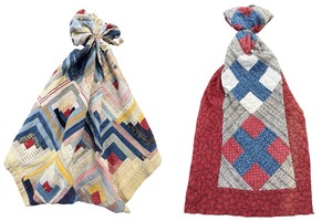 lot 60A image: Decorative Vintage Quilt Hangings