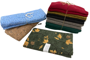 lot 40A image: Wood, Flannel & Cotton Fabrics