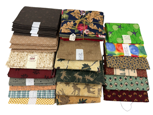 lot 44A image: Fabric Quarters - Variety of Colors - High Quality