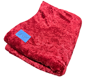 lot 67A image: Red Velour Fabric