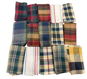lot 118 image: 15 Brand New Country Style Wash Cloths