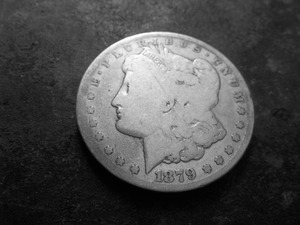 lot 4 image: 1879 CC Morgan Silver Dollar