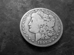 lot 33 image: 1893 O Morgan Silver Dollar