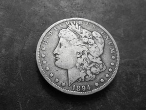 lot 34 image: 1894 Morgan Silver Dollar