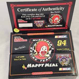 lot 116 image: 50th Anniversary Nascar 124 Car Set-2, Serial #0464