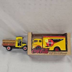lot 167 image: 1999 Ertl Coca Cola Delivery Collectible