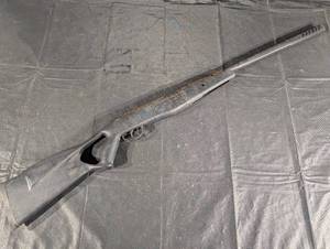 lot 17 image: CF45XS .177 Cal Air Rifle - Single-shot Pellet Gun, Black Synthetic Stock