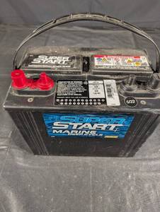lot 32 image: Super Start Car Battery 12V - Group Size 24DCM, 425 CCA, 130 RC, 522